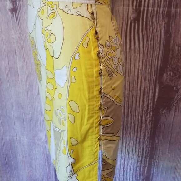 Anne Klein Pencil Skirt w/ Water Floral Design - Picture 2 of 2